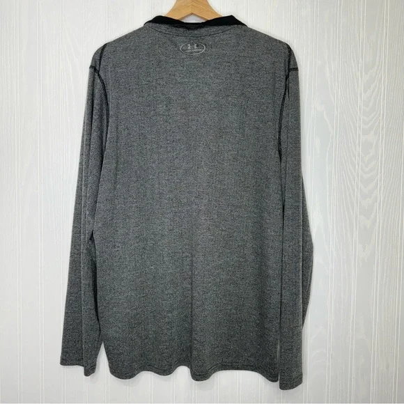 Under Armor loose thread borne heat gear 1/4 zip polo size XL - Picture 7 of 9